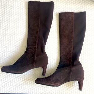 Stuart Weitzman Brown Suede Boots Sz. 7.5